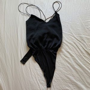Tobi Black Strappy Bodysuit